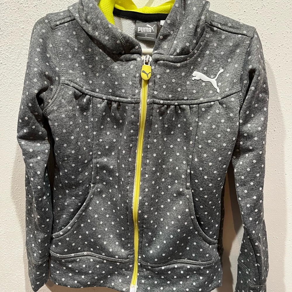 Puma size 5 zip-up sweatshirt